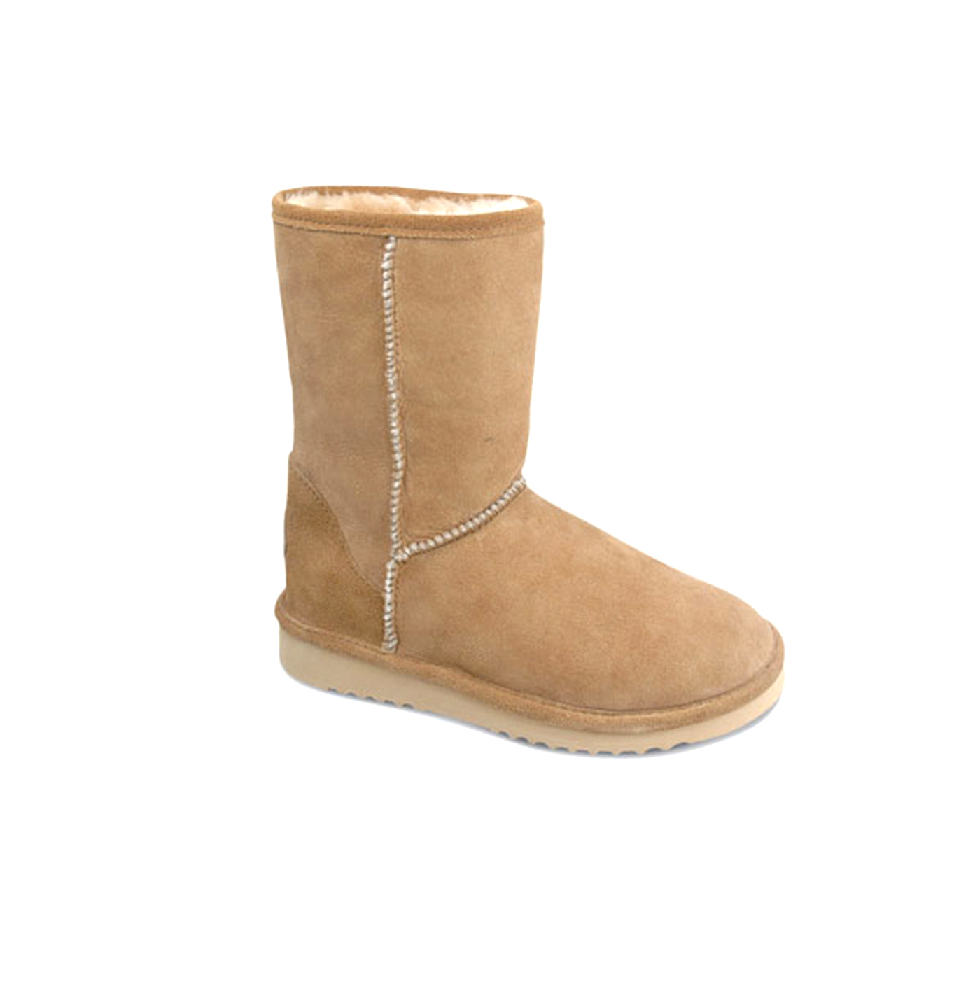 Women Short Sheepskin Pug Boot